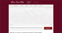 Desktop Screenshot of fentoncourt.co.nz